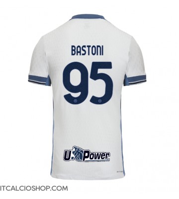Inter Milan Alessandro Bastoni #95 Seconda Maglia 2024-25 Manica Corta